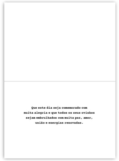 Alternative view of Cartão Mix Páscoa Ovinhos Fina Ideia 11x15,5cm com envelope