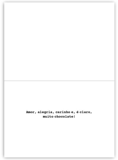 Alternative view of Cartão Mix Páscoa Plaquinha Coelho Fina Ideia 11x15,5cm com envelope