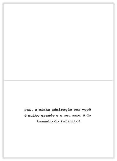 Alternative view of Cartão Mix Pai Herói Fina Ideia 11x15,5cm com envelope