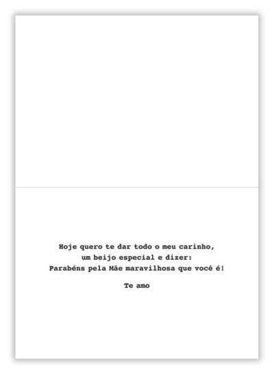 Alternative view of Cartão Mix Mãe Três Vasos Fina Ideia 11x15,5cm com envelope