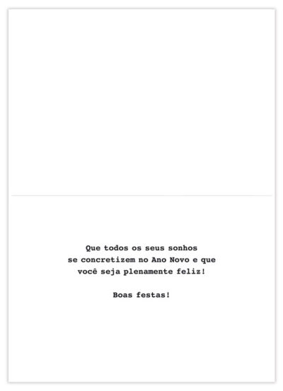 Alternative view of Cartão Mix Natal Árvore Grande Fina Ideia 11x15,5cm com envelope