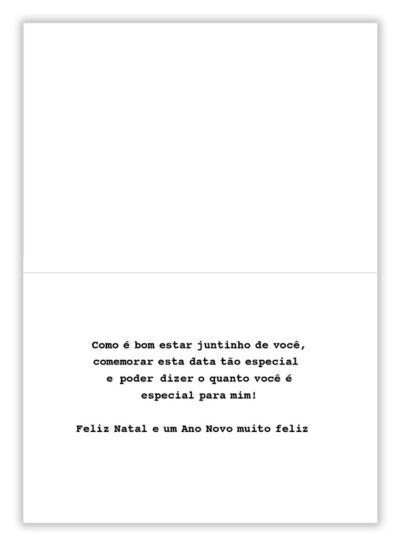 Alternative view of Cartão Mix Natal Corações Bolas Fina Ideia 11x15,5cm com envelope