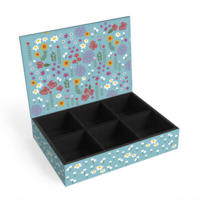 Alternative view of Porta-joias M Fina Ideia Campestre 19x14x5,5cm em MDF