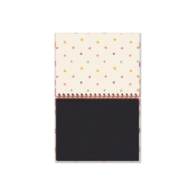 Alternative view of Caderno de Criação Fina Ideia Flores para Você 23,5x17,5cm 30 folhas pretas 180g/m² capa dura