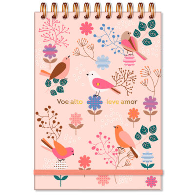 Caderno de Ideias Fina Ideia Leve Amor 14,5x20,5cm 80 folhas 120g/m² capa dura