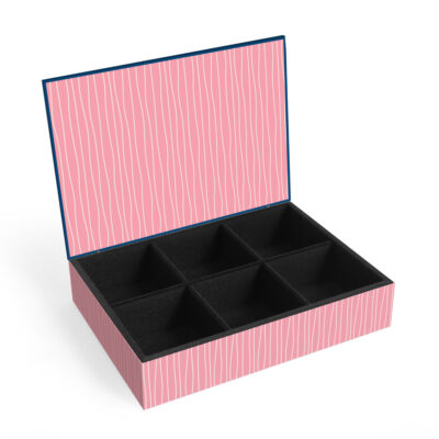 Alternative view of Porta-joias M Fina Ideia Laços e Afetos by Sof 19x14x5,5cm em MDF