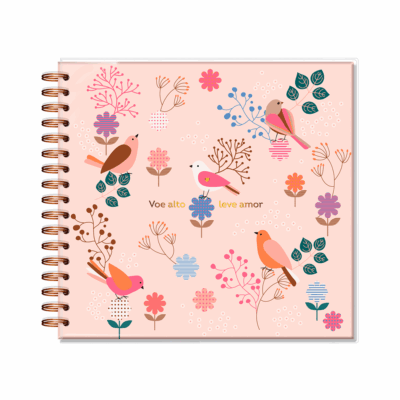 Álbum de Fotos G Fina Ideia Leve Amor 21,8x23,5cm 30 folhas 180g/m² capa dura