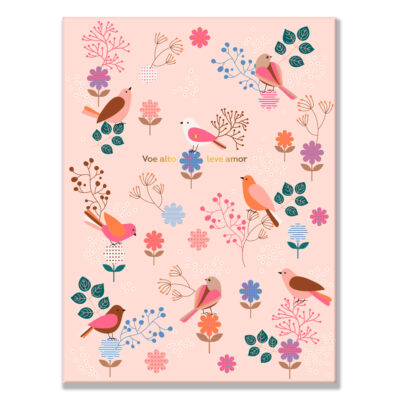 Pasta Catálogo Fina Ideia Leve Amor Ofício 24x32cm capa dura