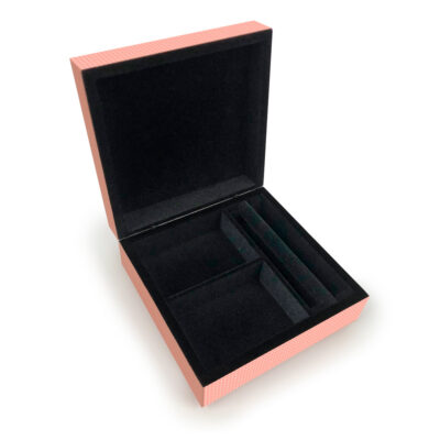 Alternative view of Porta-joias e Aneleira P Fina Ideia Leve Amor 12,7x12,7x5,2cm em MDF