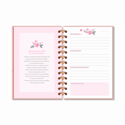 Alternative view of Diário da Gratidão Fina Ideia Leve Amor 11,8x17,5cm 80 folhas capa dura