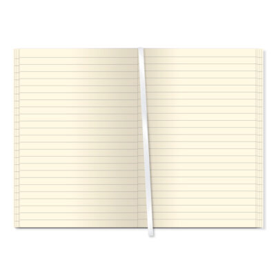 Alternative view of Caderneta M cortiça Seja + Fina Ideia 21x14cm 80 folhas pautadas capa dura