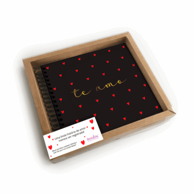 Alternative view of Álbum de Fotos G Fina Ideia Te Amo Corações 21,8x23,5cm 30 folhas 180g/m² capa dura