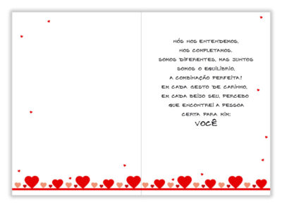 Alternative view of Cartão Artesanal Romântico Casal Ursinhos Fina Ideia 11x15,5cm com envelope