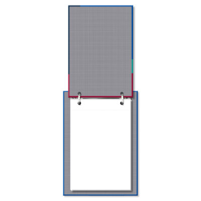 Alternative view of Bloco Office Ferragem Fina Ideia Croma 12x18cm 150 folhas 75g/m² capa dura