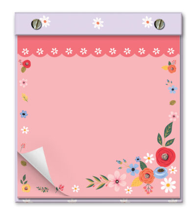 Bloco Office Pinos Fina Ideia Buquê 14,5×14,2cm 160 folhas 75g/m²