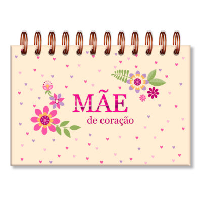 Alternative view of Bloco Presente Mãe de Coração Fina Ideia 10,5x16cm com 65 folhas