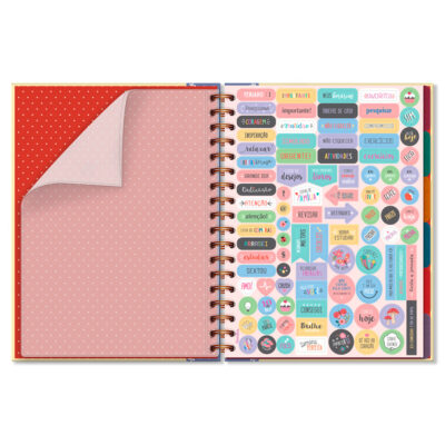 Alternative view of Caderno Folhas Removíveis Fina Ideia Buquê 16,5x23,2cm 80 folhas 90g/m² capa dura