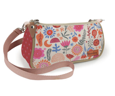 Alternative view of Necessaire com Alça Fina Ideia Orgânica 24x10x7cm com zíper e alça removível