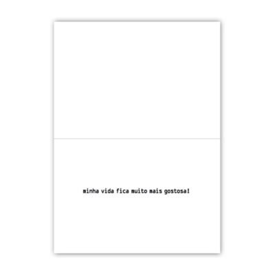 Alternative view of Cartão Mix Amizade 2 Xícaras Fina Ideia 11x15,5cm com envelope