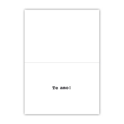 Alternative view of Cartão Mix Romântico Coração Gliter Fina Ideia 11x15,5cm com envelope