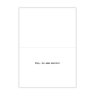 Alternative view of Cartão Mix Pai Palavras Fina Ideia 11x15,5cm com envelope