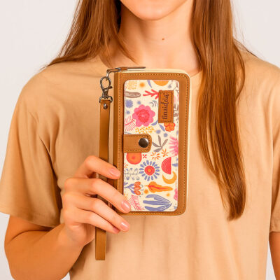 Carteira Slim Fina Ideia Orgânica 21x11cm