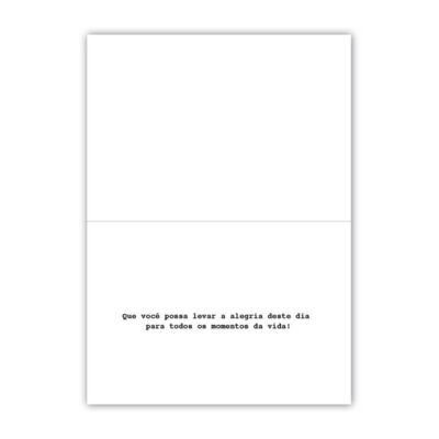 Alternative view of Cartão Mix Aniversário Pássaro Fina Ideia 11x15,5cm com envelope