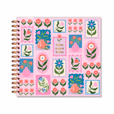 Álbum de Fotos G Fina Ideia Selinhos 21,8x23,5cm 30 folhas 180g/m² capa dura