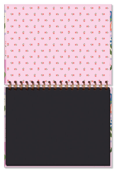 Alternative view of Caderno de Criação Fina Ideia Selinhos 23,5x17,5cm 30 folhas pretas 180g/m² capa dura