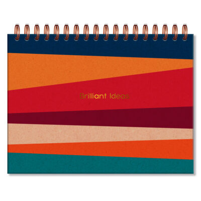 Caderno de Criação Fina Ideia Reciclada 23,5x17,5cm 30 folhas pretas 180g/m² capa dura