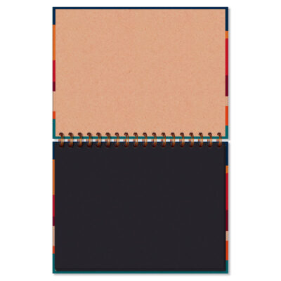 Alternative view of Caderno de Criação Fina Ideia Reciclada 23,5x17,5cm 30 folhas pretas 180g/m² capa dura