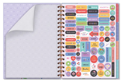 Alternative view of Caderno Folhas Removíveis Fina Ideia Gato na Janela 16,5x23,2cm 80 folhas 90g/m² capa dura
