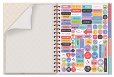 Alternative view of Caderno Folhas Removíveis Fina Ideia Cachorro na Janela 16,5x23,2cm 80 folhas 90g/m² capa dura