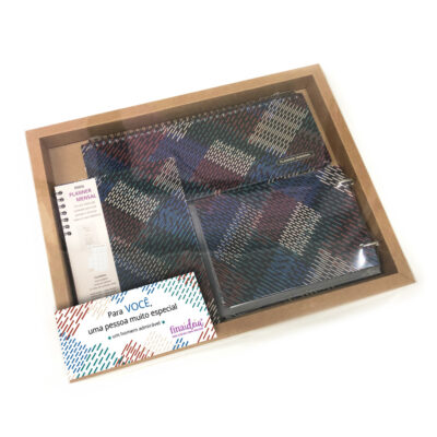 Kit 02 Traços Fina Ideia com Planner Semanal, Planner Mensal e Bloco Office