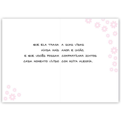 Alternative view of Cartão Artesanal Nascimento Carrinho Menina Fina Ideia 11x15,5cm com envelope