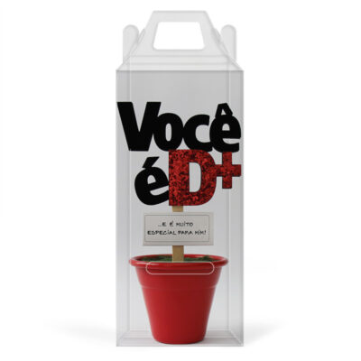 Alternative view of Mini Vaso Você é D+