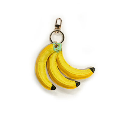 Chaveiro Banana Fina Ideia 13x7,5cm – Enfeite Bolsa e Mochila