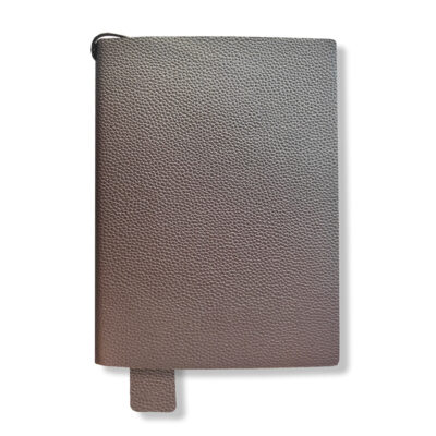 Caderneta A5 Pautada Marrom Fina Ideia 14,5x21cm 132 folhas 100g/m²